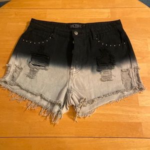 Evil Twin Ripped Shorts